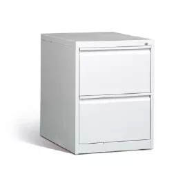   Függőmappa tartó fém fiókos tároló, 2 fiókos, 700mmx400mmx620mm, Szürke/szürke