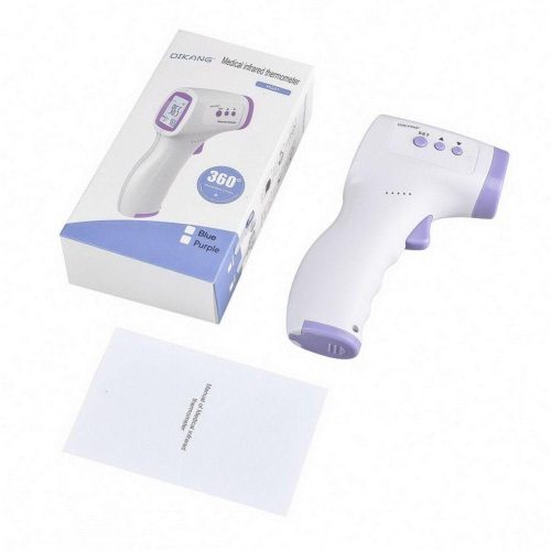 Érintés nélküli infrás hőmérő, lázmérő, LCD kijelzővel HG01