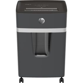   Iratmegsemmisítő, konfetti, 15 lap, HP "Pro Shredder 15CC", sötétszürke