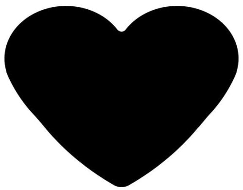 Mintalyukasztó, 16 mm, szív