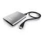 2,5" HDD (merevlemez), 2TB, USB 3.0, VERBATIM, ezüst