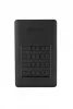 2,5" HDD (merevlemez), 2TB, USB 3.1, jelszavas titkosítás, VERBATIM "Secure Portable", fekete