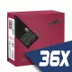 Infibra Szalvéta 38x38cm Bordó 2 réteg 40 lap/csomag (36 csomag)