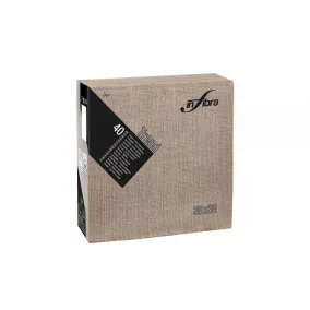   Infibra Szalvéta 38x38cm Trend Trama mustard 2 réteg 40 lap/csomag 