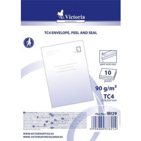 Borítékcsomag, TC4, szilikonos, VICTORIA PAPER