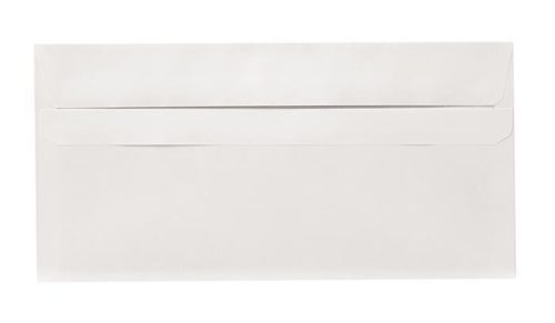 Boríték, LA4, szilikonos, bal ablakos, VICTORIA PAPER