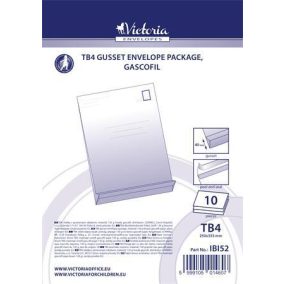   Redős-talpas tasak csomag, TB4, szilikonos, 40 mm talp, VICTORIA PAPER, barna gascofil