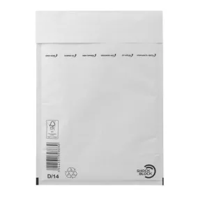   Légpárnás tasak, 200x275 mm külméret, 180x265 mm belméret, VICTORIA PAPER, "W4", fehér