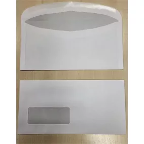 Boríték, C6/C5, enyvezett, bal ablakos (35*90) KF