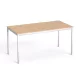 Általános asztal fémlábbal, 75x150 cm, MAYAH "Freedom SV-39",  tölgy