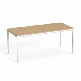   Általános asztal fémlábbal, 75x170 cm, MAYAH "Freedom SV-40", kőris