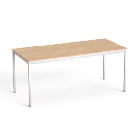   Általános asztal fémlábbal, 75x170 cm, MAYAH "Freedom SV-40",  tölgy