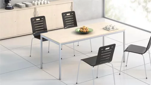 Szekrény, asztalmagas, tolóajtós, polcos, MAYAH "Freedom SV-16", juhar