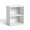 Szekrény, asztalmagas, nyitott, polcos, MAYAH "Freedom SV-17", fehér