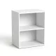 Szekrény, asztalmagas, nyitott, polcos, MAYAH "Freedom SV-17", fehér