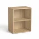 Szekrény, asztalmagas, nyitott, polcos, MAYAH "Freedom SV-17", kőris
