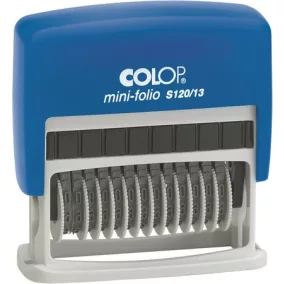 Számbélyegző, COLOP "S120/13"