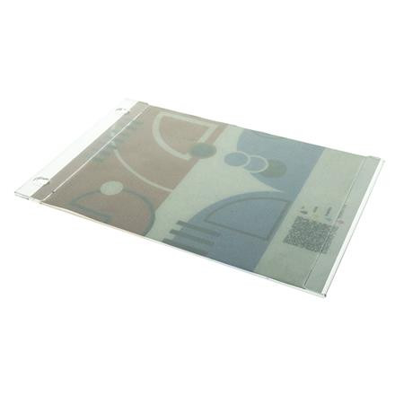 Dokumentumtartó, fali, A4, plexi, álló, ANTRA, átlátszó