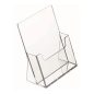 Prospektustartó, asztali, 1 rekeszes, A4