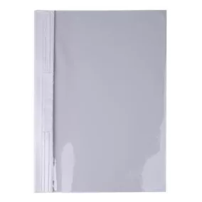   Gyorsfűző, kemény hátlappal, PVC, A4, VICTORIA OFFICE, fehér