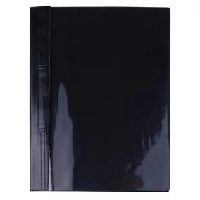   Gyorsfűző, kemény hátlappal, PVC, A4, VICTORIA OFFICE, fekete