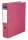 Iratrendező, 75 mm, A4, PP/karton, VICTORIA OFFICE, "Basic", rózsaszín