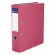 Iratrendező, 75 mm, A4, PP/karton, VICTORIA OFFICE, "Basic", rózsaszín
