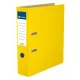 Iratrendező, 75 mm, A4, PP/karton, élvédő sínnel, VICTORIA OFFICE, "Basic", sárga