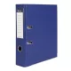 Iratrendező, 75 mm, A4, PP/karton, élvédő sínnel, VICTORIA OFFICE, "Basic", tengerészkék