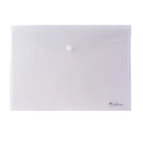   Irattartó tasak, A4, PP, patentos, VICTORIA OFFICE, áttetsző