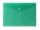 Irattartó tasak, A4, PP, patentos, VICTORIA OFFICE, zöld