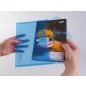 Irattartó tasak, A5, PP, patentos, VICTORIA OFFICE, kék
