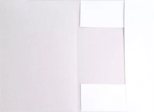 Pólyás dosszié, karton, A4, VICTORIA OFFICE, fehér