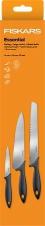 Késkészlet, kezdő, 3 darabos, FISKARS "Essential"