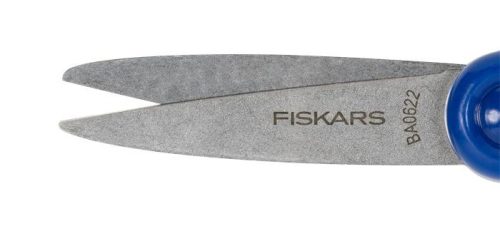 Olló, iskolai, 15 cm, FISKARS, kék