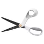   Olló, általános, tapadásmentes, 21 cm, FISKARS "Titanium", fehér