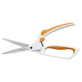  Varróolló, 26 cm, FISKARS "EasyAction™", narancssárga