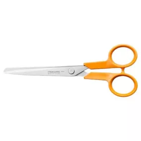   Olló, papírvágó, 17 cm, FISKARS "Classic" narancssárga