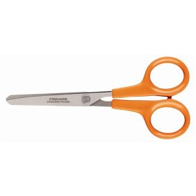   Olló, barkács, 13 cm, FISKARS "Classic", narancssárga