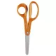 Olló, iskolai, 13 cm, FISKARS "First", narancssárga