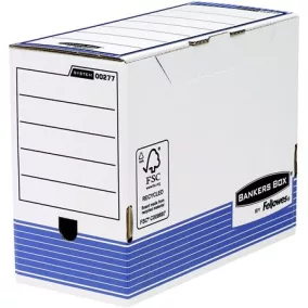   Archiválódoboz, 150 mm, "BANKERS BOX® SYSTEM by FELLOWES®", kék