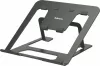 Laptopállvány, hordozható, FELLOWES "Alumia™, fekete