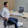 Laptopállvány, hordozható, FELLOWES "Alumia™, fekete