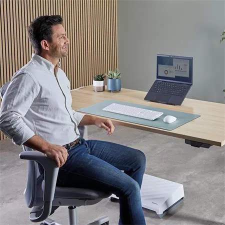 Laptopállvány, hordozható, FELLOWES "Alumia™, fekete