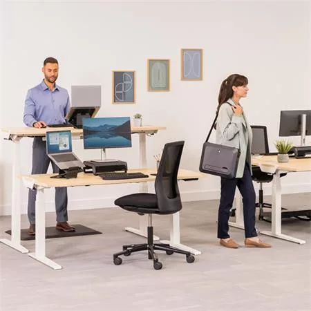 Monitorállvány, FELLOWES "Breyta™", fekete