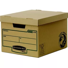   Archiválókonténer, karton, standard, "BANKERS BOX® EARTH SERIES by FELLOWES®"