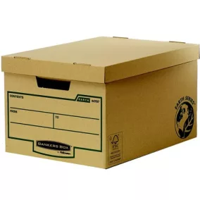   Archiválókonténer, karton, nagy, "BANKERS BOX® EARTH SERIES by FELLOWES®"