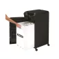  Iratmegsemmisítő, mikrokonfetti, 550 lap, FELLOWES "AutoMax 600M", fekete
