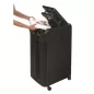   Iratmegsemmisítő, mikrokonfetti, 550 lap, FELLOWES "AutoMax 600M", fekete