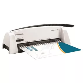   Spirálozógép, műanyag spirálkötéshez, manuális, 120 lap, FELLOWES "Starlet 2+"